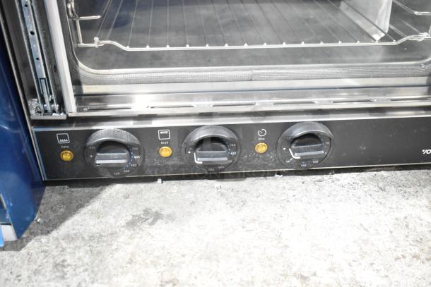 Brand new Vollrath COV-120-HS stainless steel convection oven, electric, 120V, 1 Phase, with control dials, scratch and dent.