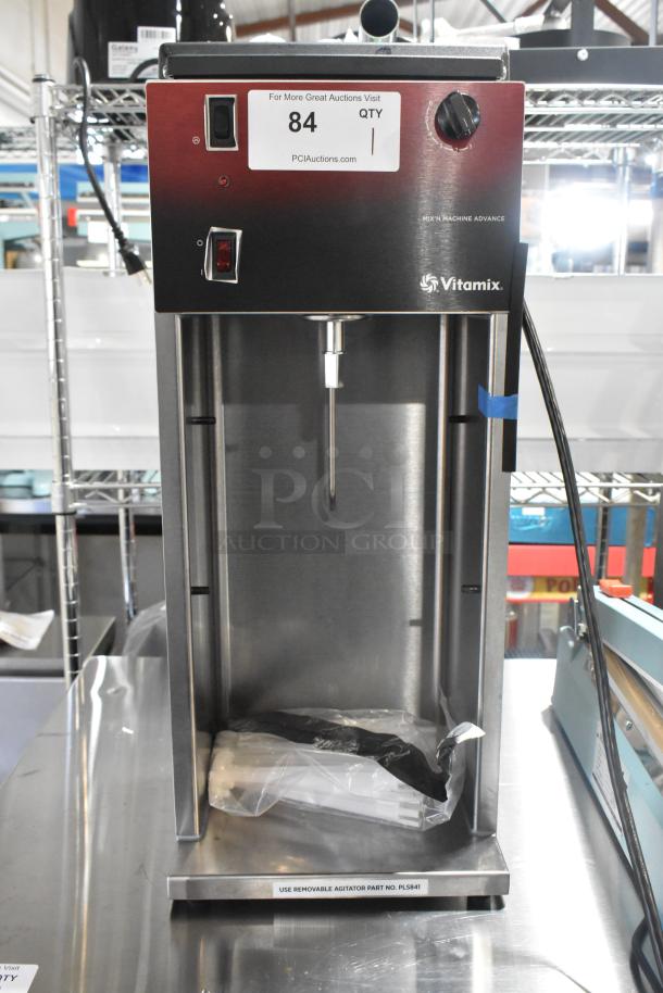 Brand new 2025 VitaMix VM0805B 581 Mix'n Mixer Advance, stainless steel, pre-programmed, 1/2 hp, 120V single head mixer.
