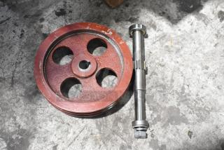 BRAND NEW Avantco 177PMX30HIAX Initiative Axle Assembly with visible scratches, compatible with MX30SHKIT, MX30MGKIT, MX30H.