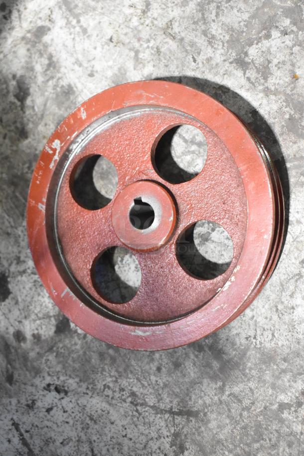 BRAND NEW Avantco Axle Assembly 177PMX30HIAX for MX30 series; metal with scratches and dents; four-holes design.