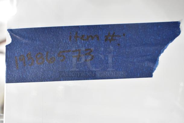 BRAND NEW SCRATCH AND DENT! Avantco 19386573 white shelf assembly for WVAC-46HC, labeled with item #19386573.