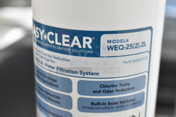 Bunn Easy Clear WEQ-25 Water Filter Cartridge, scratch and dent, model WEQ-25(2).2L, part #56000.0123.