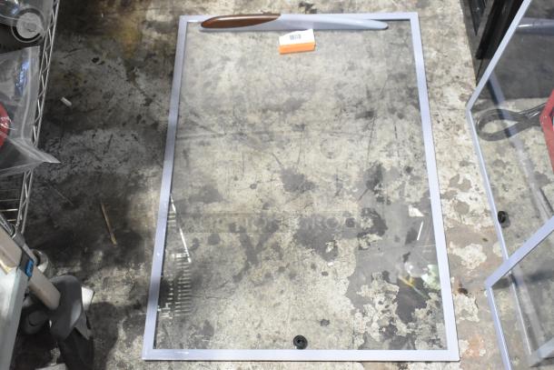 Brand new Avantco sliding glass lids, 4-pack, models: 36082323, 36084343, 36083434, 36083535. Scratch and dent condition.