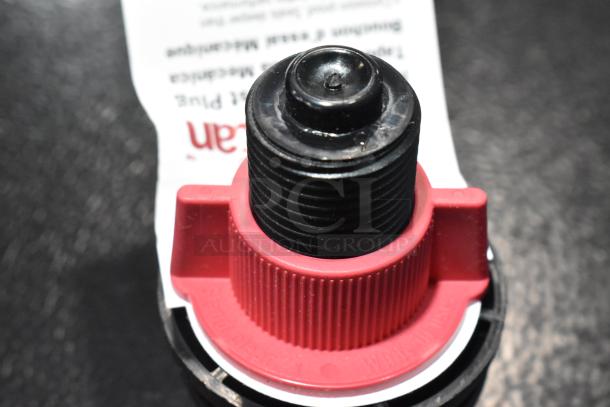 10 New Sioux Chief 882-2 TestTitan 2" Test Plugs, plastic with red handle, model 67A8822, for pipe and cleanout testing.