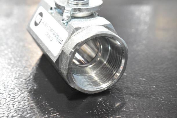 BRAND NEW American Range A80201 shut off valve HPA80201, minor scratches, metal construction, tag from Durozone Components LLC.