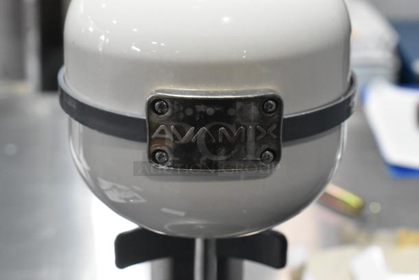 BRAND NEW AvaMix 928RDM1CRM Retro Cream Drink Mixer, scratch and dent, 120V, single spindle, branded metal label.