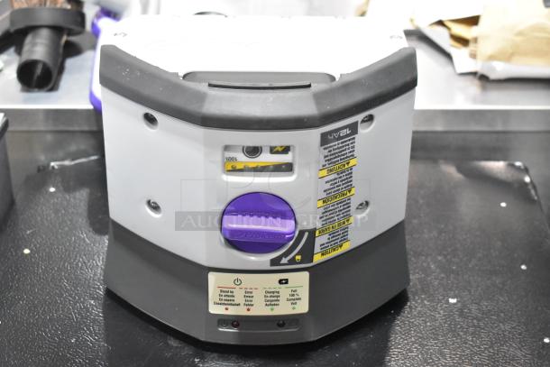 BRAND NEW ProTeam 1076420 Backpack Vacuum Cleaner, visible control panel and labels, scratch and dent condition.