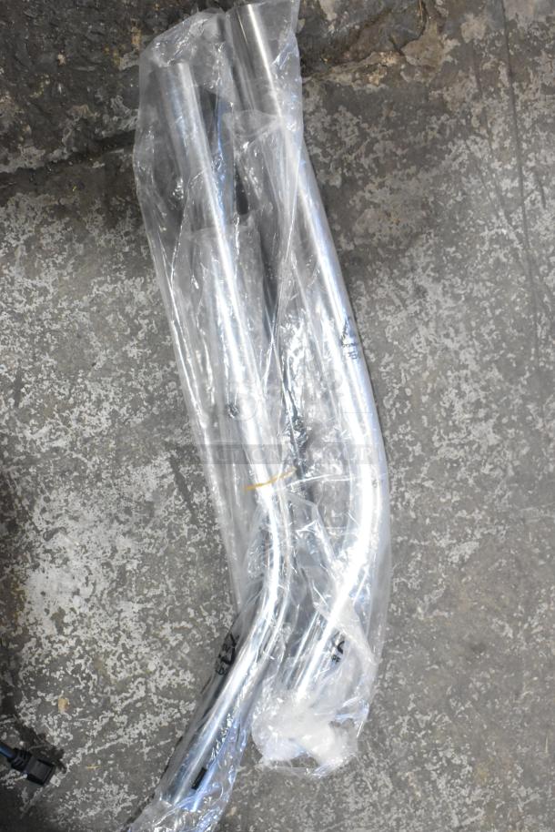 Plastic-wrapped metal wand attachments for a Lavex 944BJ14121G 21 Gallon commercial vacuum. Brand new condition.