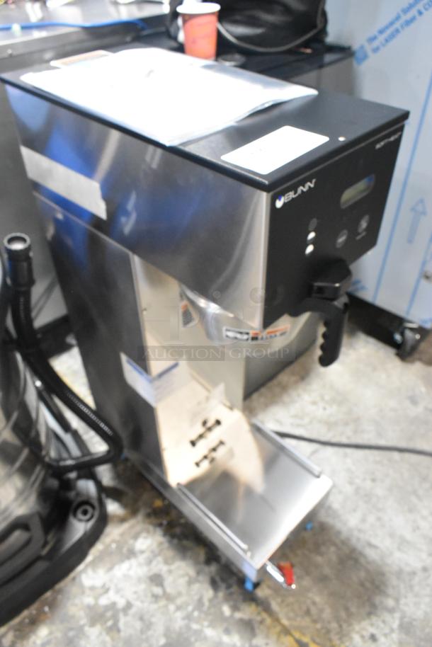 Brand new 2024 Bunn SINGLE SH DBC 33600.0029 brewer, scratch and dent, with hot water dispenser, BrewWISE single soft heat, 120V.
