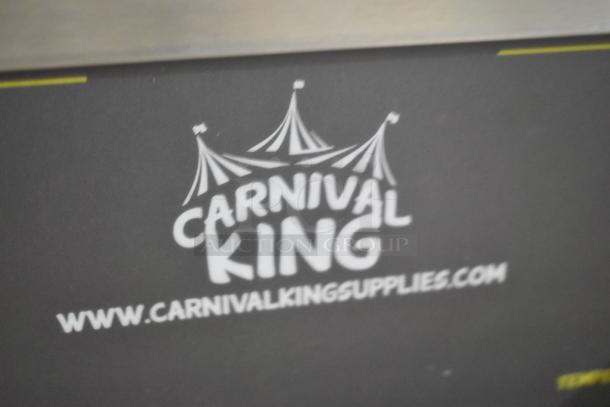 Carnival King 382HPW12D2S 12" Warmer, new with scratches/dents. Logo visible, 120V, 1 Phase, full service merchandiser.