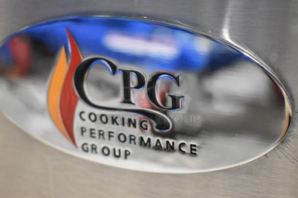 BRAND NEW 2024 Cooking Performance Group CPG 351ER36SD stainless steel electric range, 6 burners, scratch and dent model.