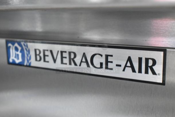 Beverage Air WTF67AHC stainless steel commercial freezer, brand new with scratches and dents, 115V, 1 phase.