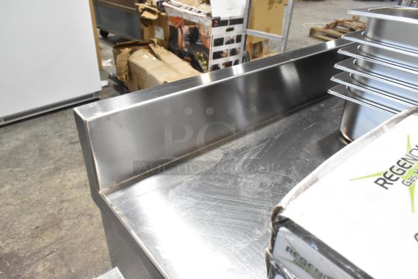 BRAND NEW SCRATCH AND DENT! Beverage Air WTF67AHC stainless steel commercial two-door worktop freezer, 115 volts, 1 phase.