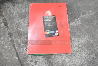 Two brand new Choice Cutting Boards in red and green. Models 40724185RD and 40724185GN. Scratch and dent condition.