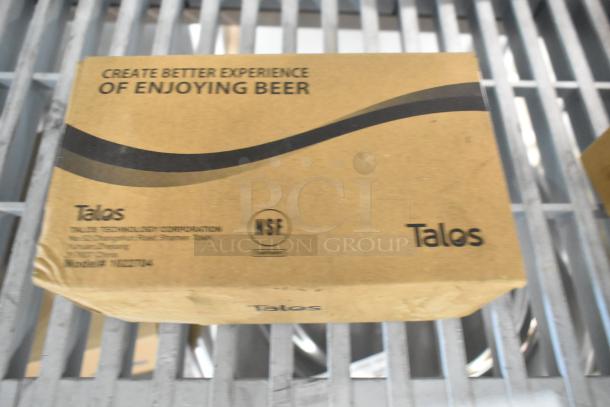 Three brand new Avantco 178COUPLER "D" System Beer Keg Couplers in original packaging, NSF certified, slight box wear.