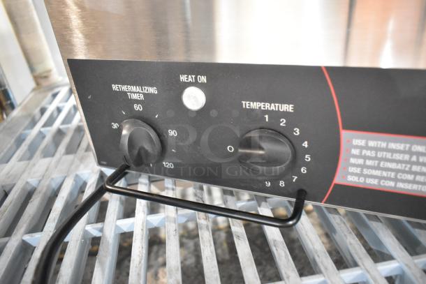 BRAND NEW Vollrath TW-27R Stainless Steel Food Warmer, commercial use, 120 volt, with adjustable timer and temperature controls.