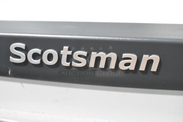 "New Scotsman NH0422A-1B ice machine, stainless steel, 456 lb capacity, Prodigy® Plus Series, minor scratches, 115V, 1 Phase."
