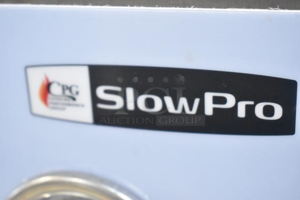 BRAND NEW 2024 CPG SlowPro CHCT1A Cook and Hold Oven, 120V, 1 Phase, Scratch and Dent. Visible CPG logo and SlowPro label.