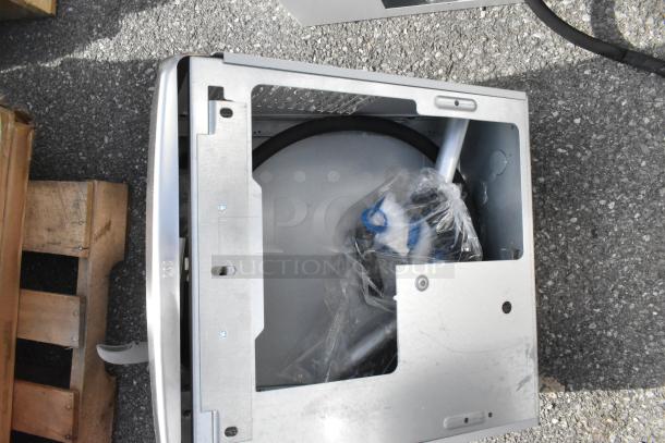 Brand new Oasis Versacooler II PG8ACSL-SK310 bi-level drinking fountain, greystone, scratch and dent condition, 115V.