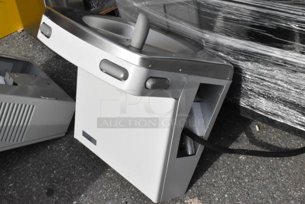 BRAND NEW Oasis Versacooler II PG8ACSL-SK310 bi-level drinking fountain, greystone finish, 115V, scratch and dent condition.