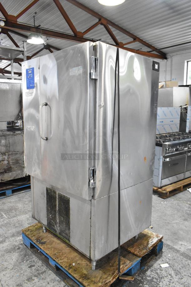 Randell BC-18 stainless steel commercial blast chiller with 4 probes, 115/230 volts, 1 phase, visible in good condition.