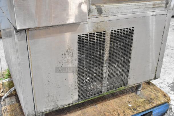 Randell BC-18 stainless steel blast chiller, visible wear, includes 4 probes, 115/230 volts, 1 phase.