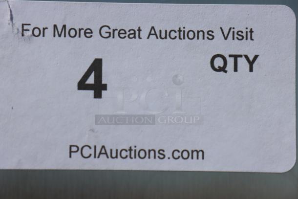 Label with text indicating auction site PCIauctions.com and quantity number "4."
