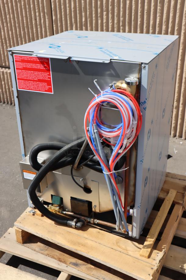 Noble Warewashing WAREFORCE UL-30 dishwasher, 115V, 13.2A, 1 Phase, 24 racks/hour, new with minor scratches, serial 24K426555.