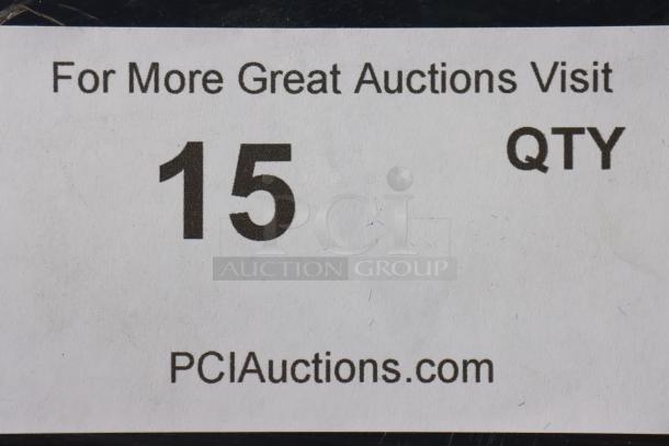 Auction label for Regency 600CDTI48R dishtable, quantity 15, PCI Auctions.