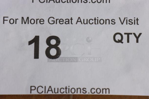 Label showing "18 QTY" from PCIAuctions.com.