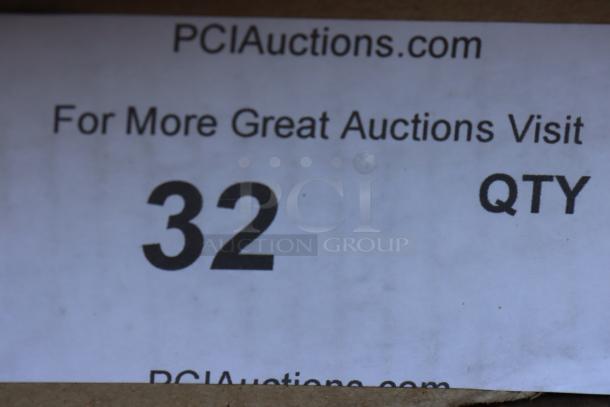 Label showing "PCIAuctions.com," "For More Great Auctions Visit," and quantity "32."