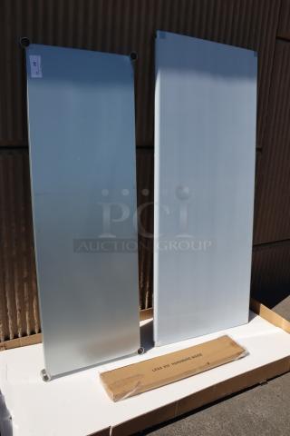 Brand new Steelton 522ETSG3072 stainless steel work table with undershelf. 30x72 inches, 18-gauge, scratch-n-dent, in box.