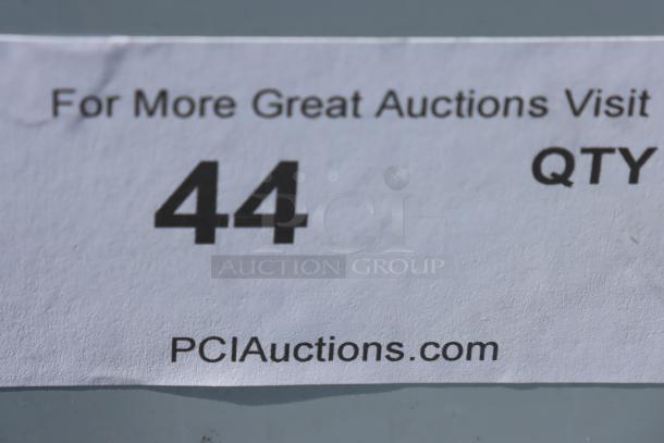 Auction label with "44," directing to PCIauctions.com for more items.