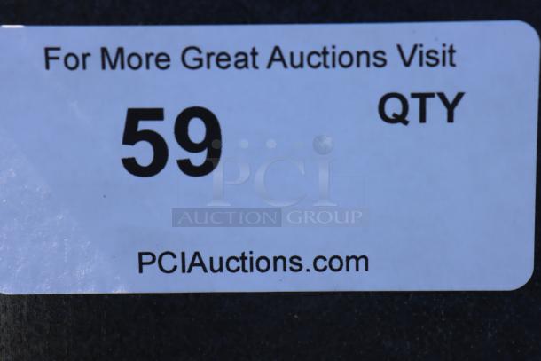 Label indicating item number 59 from PCIAuctions.com for an Ice-O-Matic UCG060A ice machine auction.