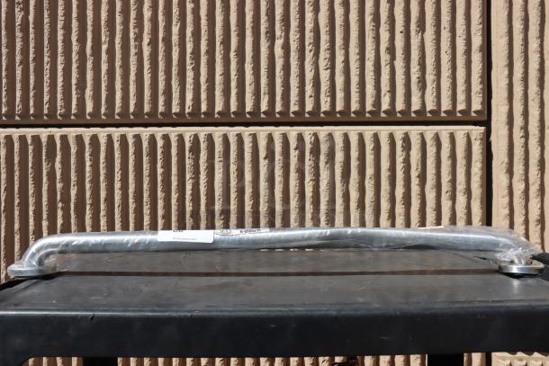Brand new Bobrick B-6806 Series 36" grab bar, minor scratches, out of packaging, labels show model B-6806 x 36”.