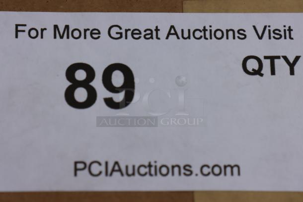 Auction tag showing item number 89 and link to PCIauctions.com.