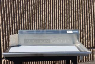 Regency 600CDT48R 16 Gauge 4' Clean Dish Table with right drainboard. New condition, scratch-n-dent, outside packaging.