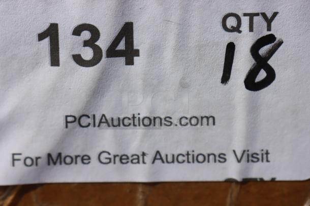 13 Lavex 4" x 4" non-flammable gas gloss paper permanent labels, 500 rolls, model 323SHIP4X4NF, brand new, 18x bid.