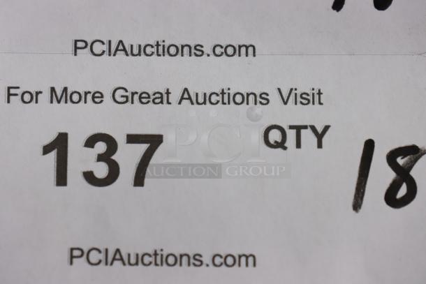 Lavex 4"x4" non-flammable gas gloss paper labels, model 323SHIP4X4NF, 500/roll, new condition, auction quantity 18.