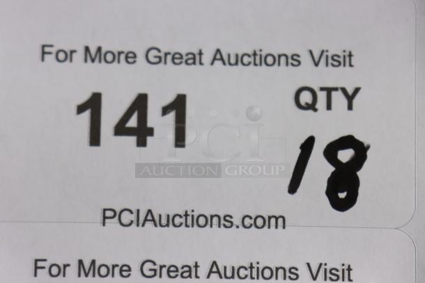 Brand new Lavex 4" x 4" non-flammable gas gloss paper labels, model 323SHIP4X4NF, pack of 500. Auction note: 18 times bid amount.