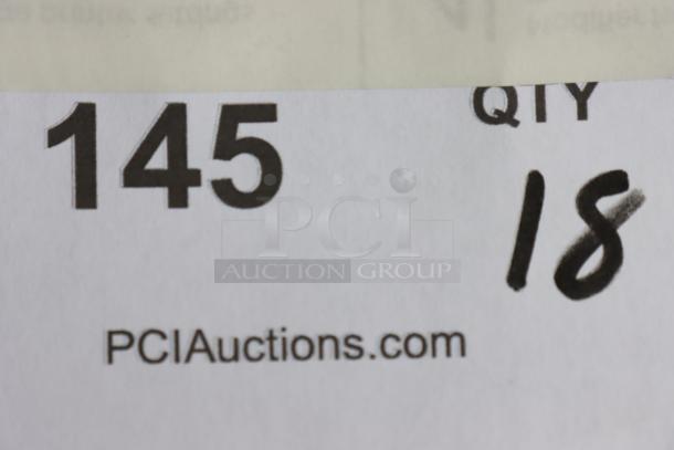 Brand new Lavex 4" x 4" flammable gas labels, model 323SHIP4X4NF, 500/roll, 18 rolls available, permanent gloss paper.