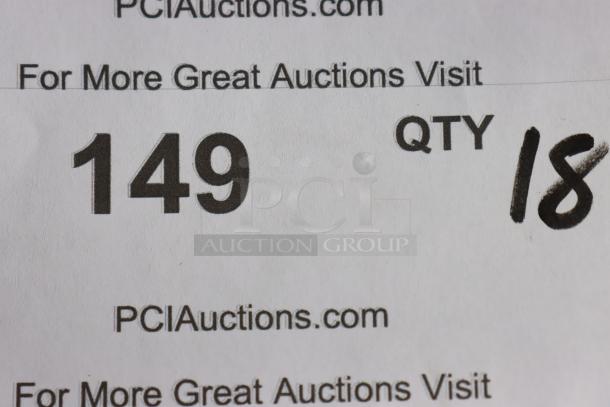 18 Lavex 4" x 4" flammable gas gloss paper labels, model 323SHIP4X4NF, 500 per roll, brand new condition.
