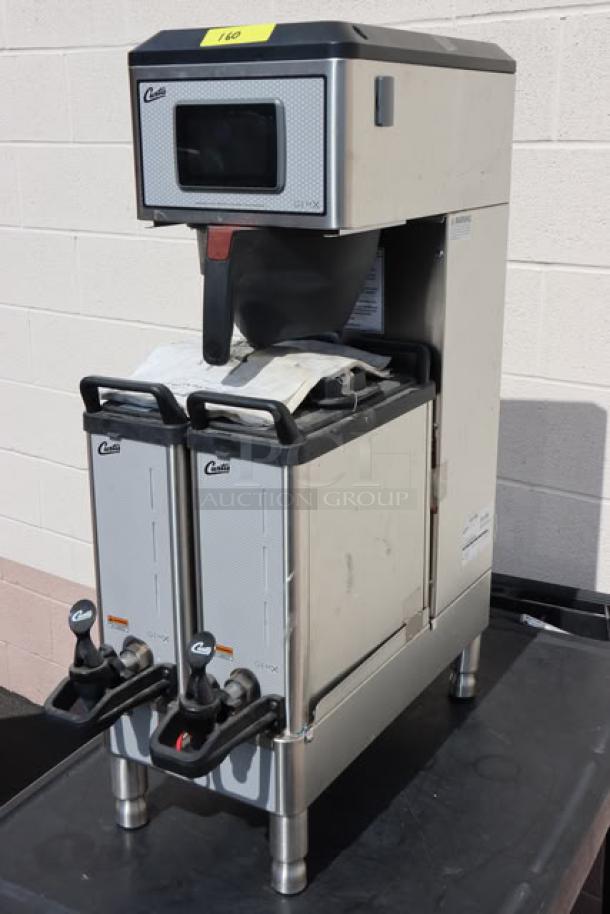 BRAND NEW Curtis G4GEMXN63A1000 coffee brewer with IntelliFresh Twin Servers, minor side dings, out of packaging.