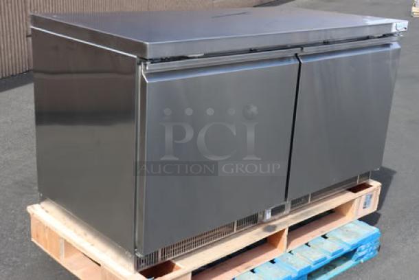 Avantco ZUC60RHC 60" undercounter refrigerator, brand new, minor dents, out of packaging, front breathing, 115V, 285W.
