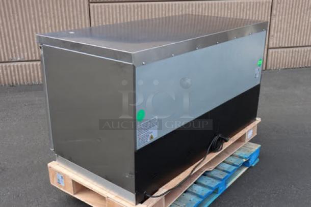Avantco ZUC-60R-HC undercounter refrigerator, 60", front-breathing, minor dents, new without original packaging.
