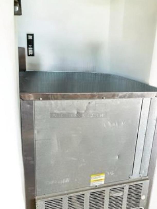Beverage-Air UCR27A commercial undercounter refrigerator, single door, 115V, superb condition, stainless steel finish.