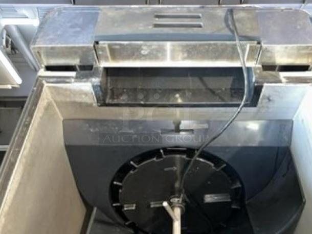 Lancer 4500 Ice Beverage Dispenser, top-notch condition, 8-valve, 115V, fully tested and working, stainless steel finish.