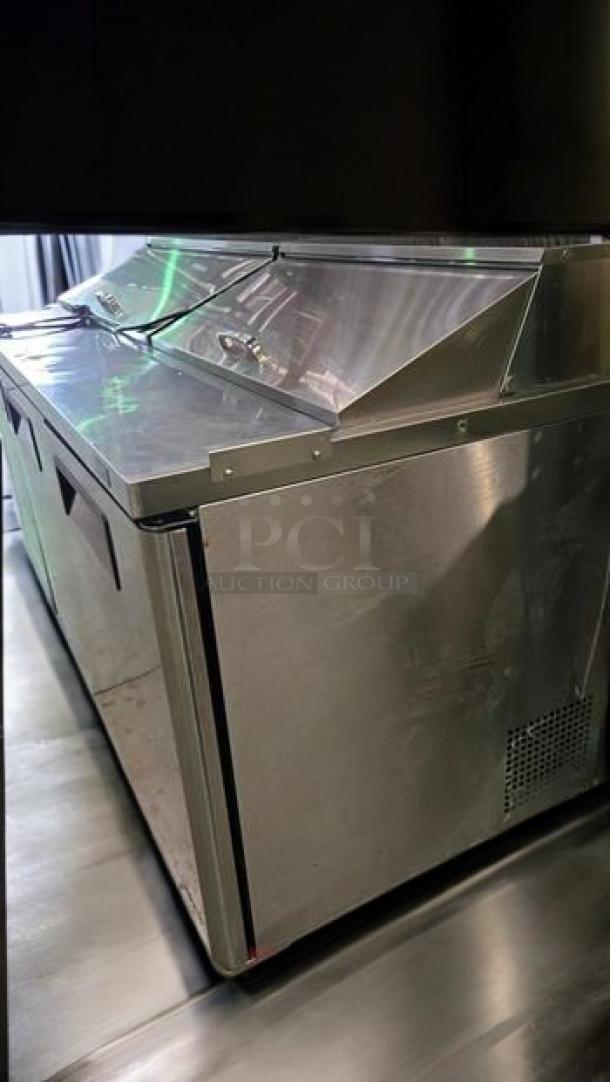 Turbo Air MST-72-N refrigerated sandwich/salad prep table, outstanding condition, stainless steel, fully tested and working.