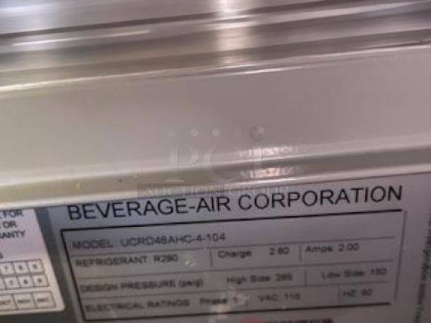 Turbo Air MST-72-N Refrigerated Sandwich/Salad Prep Table, 115V, outstanding condition, fully tested, ready to use.