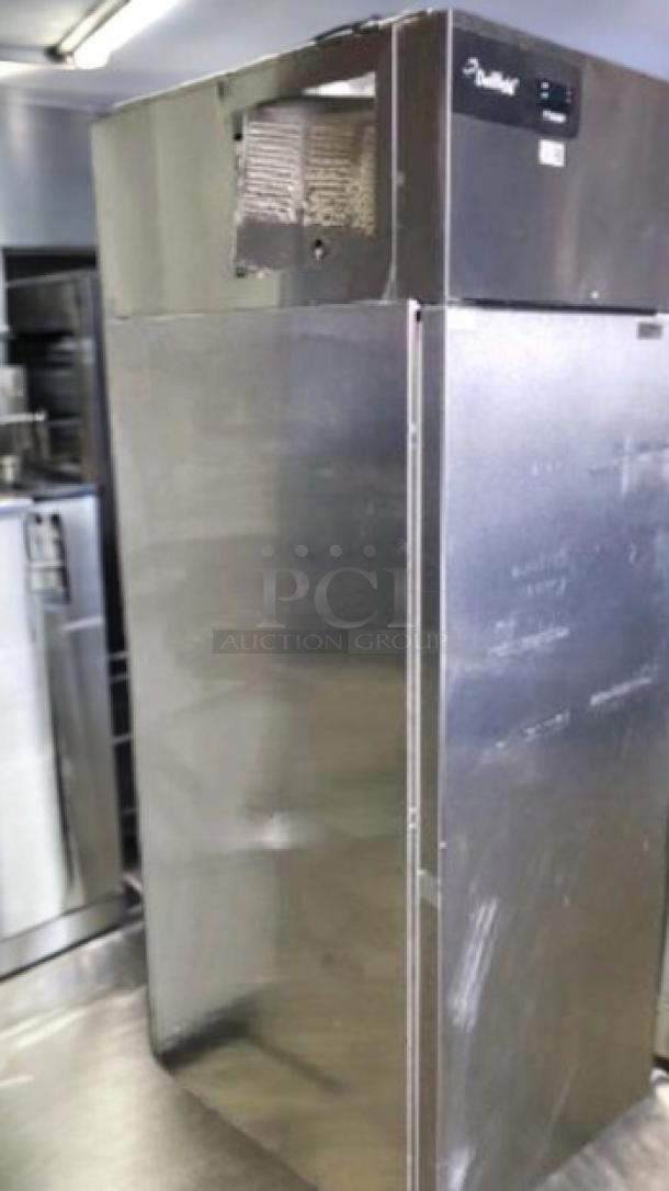 Manitowoc/Delfield Single Door Freezer GBF1P-S-IJ in superb condition, 115V, fully tested, durable stainless steel.